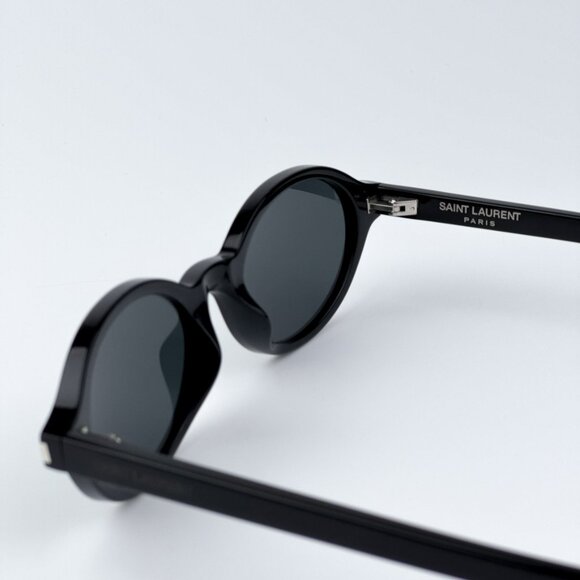 Saint Laurent Women BRAND NEW Sunglasses Black Oval SL751 JEANNE 001 main image 5